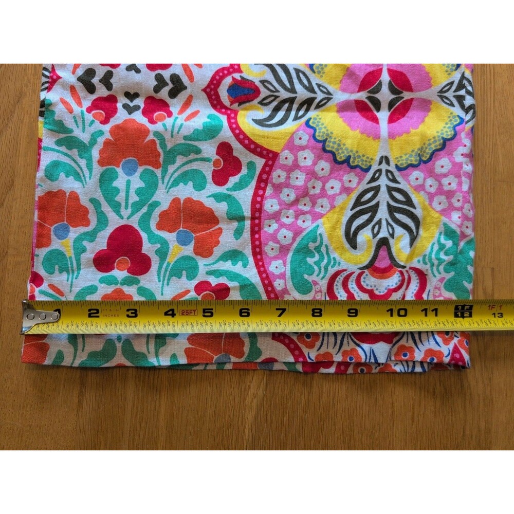 NWT BODEN 100%Linen Pants Wide Legs Floral Paisley Size 12 British Style $160 - Picture 13 of 14